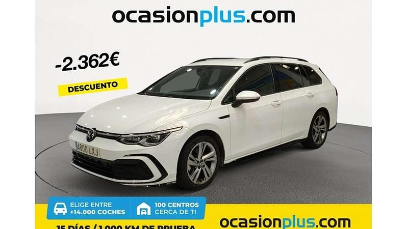 Blanco Usado 2022 VW Golf VIII R-line Familiar | 23.173 € (Precio justo) - Imagen 1/4