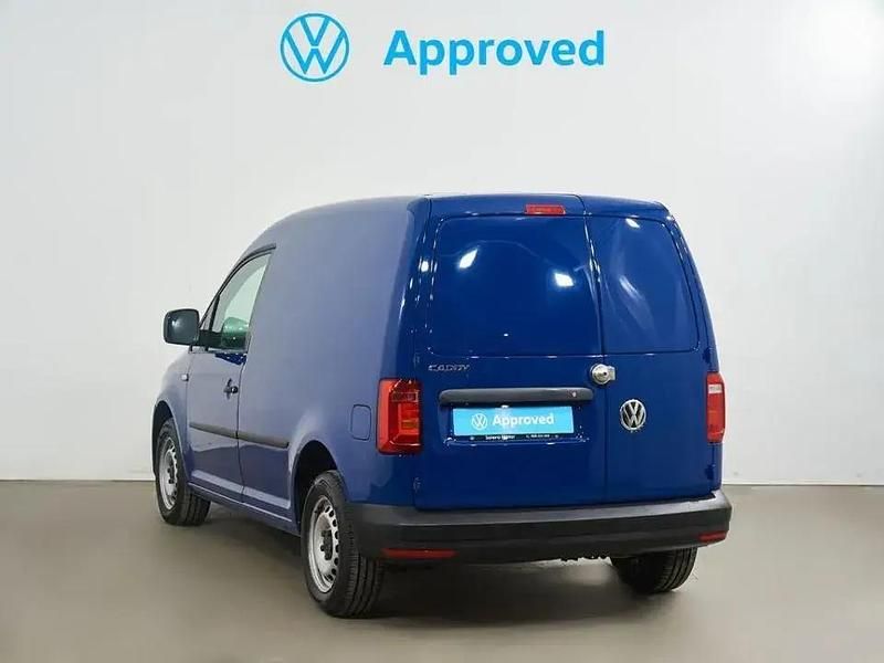 Käytetty VW Caddy 75 HP (55 kW) 2019 Sininen Tila-auto