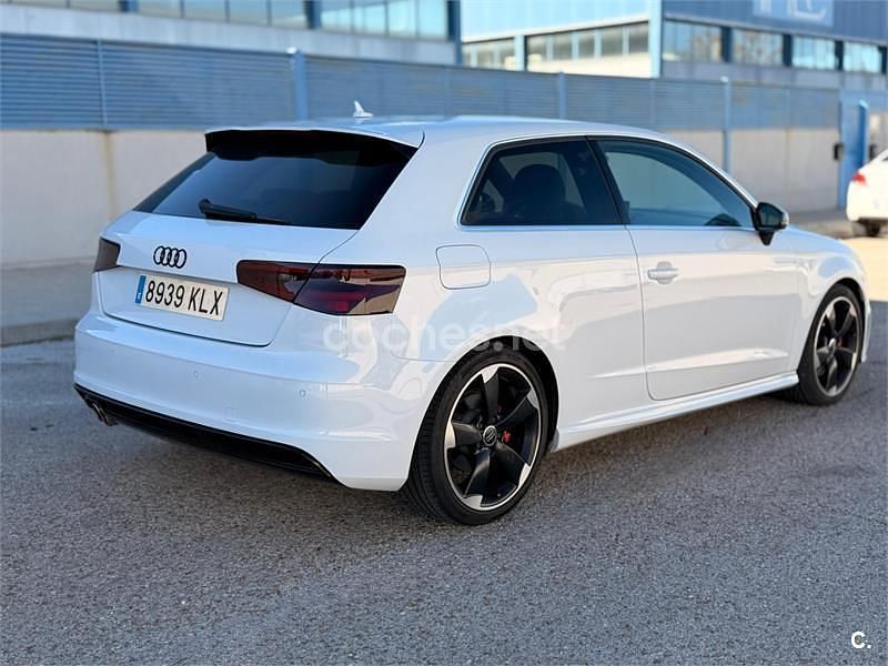 Usado Audi A3 S-Line 184 CV (135 kW) 2014 Blanco Berlina