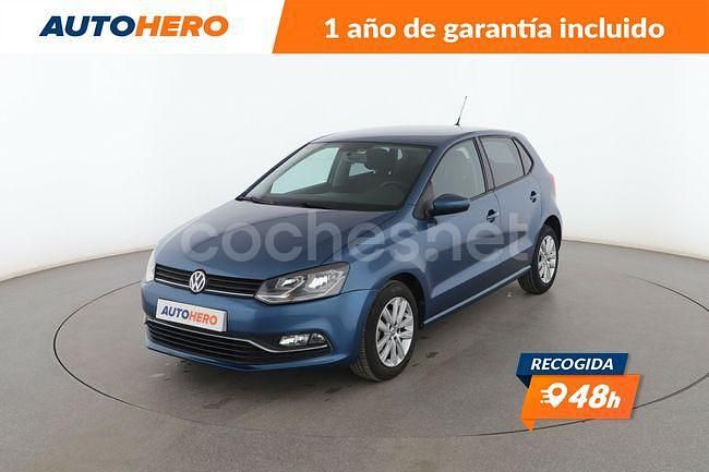 Usado VW Polo Advance 91 CV (66 kW) 2016 Azul Berlina