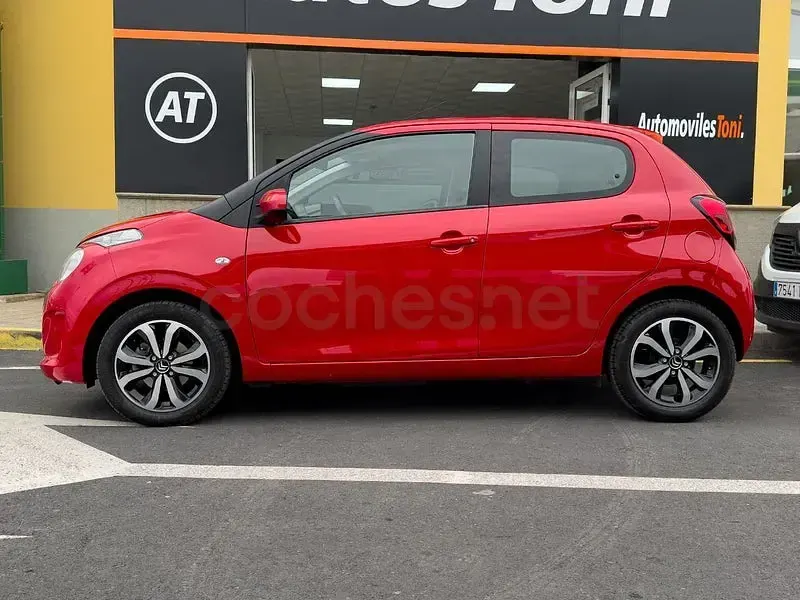 Usado Citroën C1 72 CV (52 kW) 2021 Rojo Utilitario