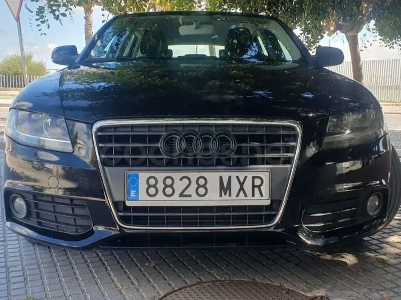 Usado Audi A4 120 CV (88 kW) 2009 Negro Berlina