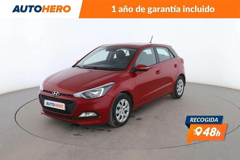 Rojo Usado 2018 Hyundai i20 Utilitario | 13.699 € (Precio justo) - Imagen 1/4