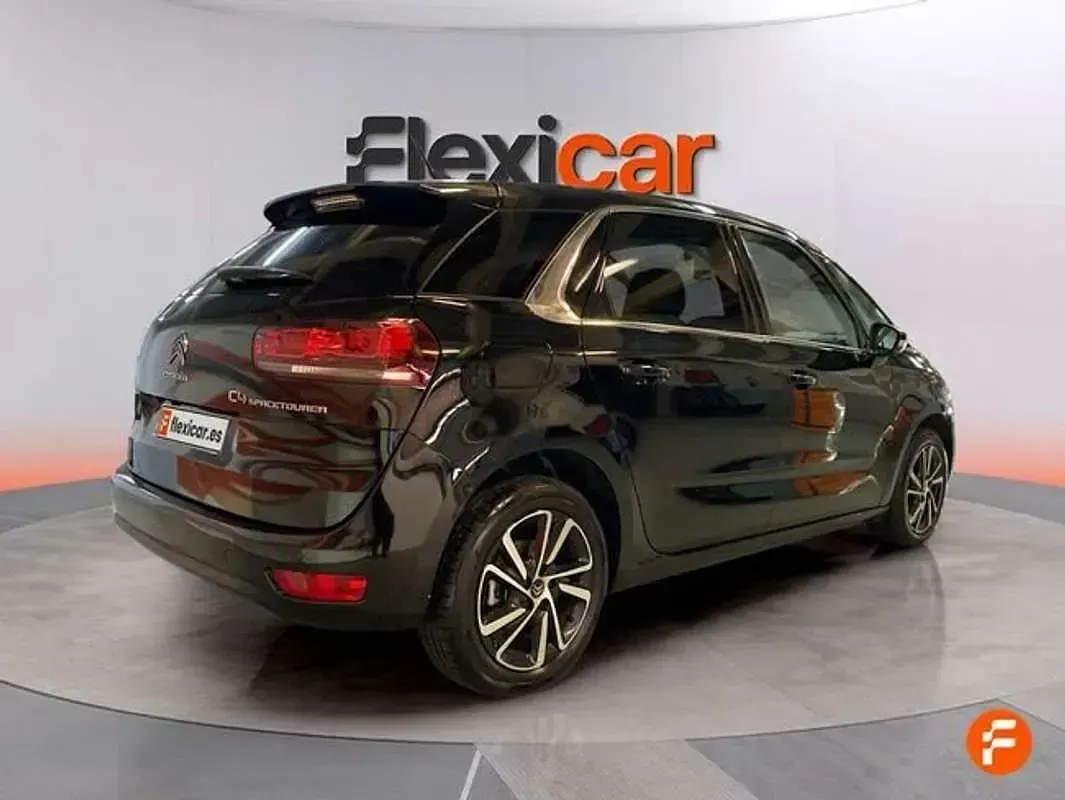 Begagnad Citroën C4 Feel 131 HK (96 kW) 2019 Svart Minibuss