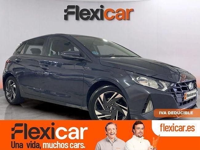 Gris Usado 2021 Hyundai i20 | 13.490 € (Precio justo) - Imagen 1/4