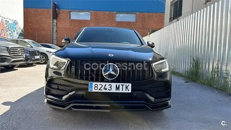 Usado Mercedes GLC300de 306 CV (225 kW) 2021 Negro Coupe