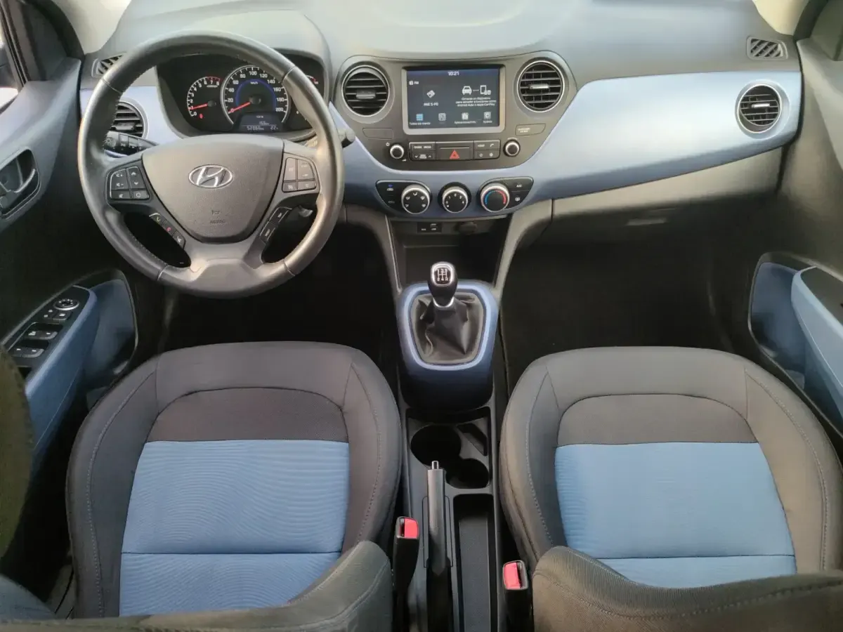 Usado Hyundai i10 GO! 67 CV (49 kW) 2019 Azul Utilitario