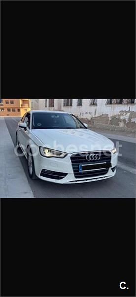Usado Audi A3 105 CV (77 kW) 2014 Blanco Berlina