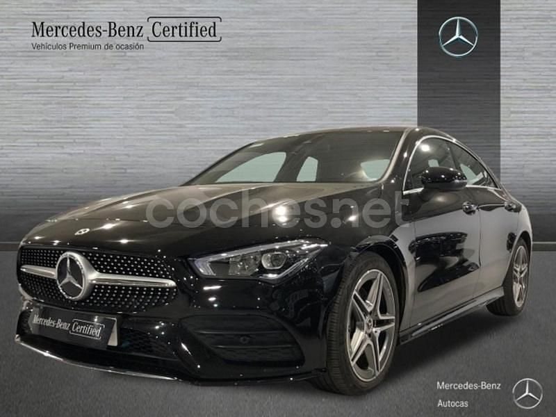 Negro Usado 2024 Mercedes CLA200 Berlina | 37.900 € (Precio justo) - Imagen 1/4
