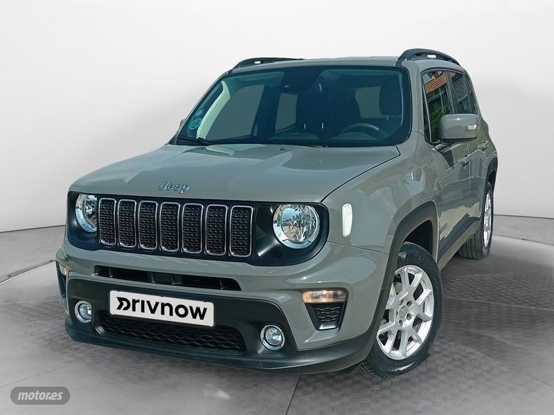Gris / plata Usado 2021 Jeep Renegade Longitude SUV | 16.500 € (Precio justo) - Imagen 1/4