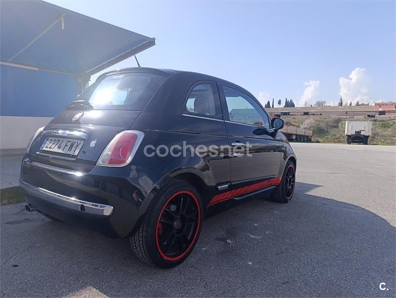 Usado Fiat 500 Sport 100 CV (73 kW) 2007 Negro Berlina