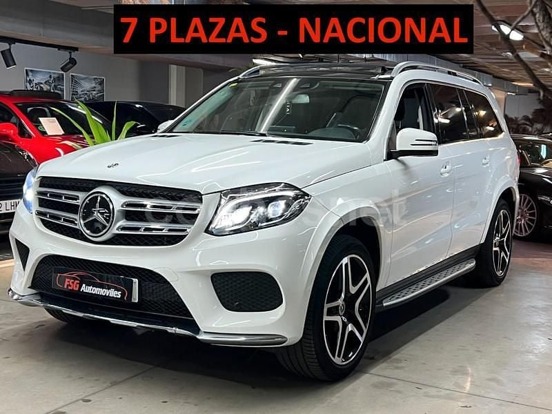Blanco Usado 2018 Mercedes GLS350 SUV | 43.990 € (Precio justo) - Imagen 1/4