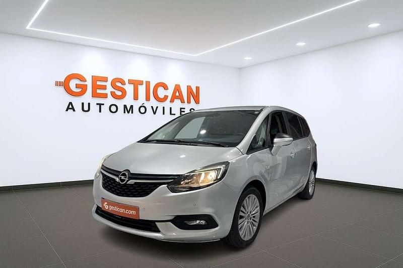Gris Usado 2018 Opel Zafira Excellence Monovolumen | 7990 € (Super precio) - Imagen 1/4
