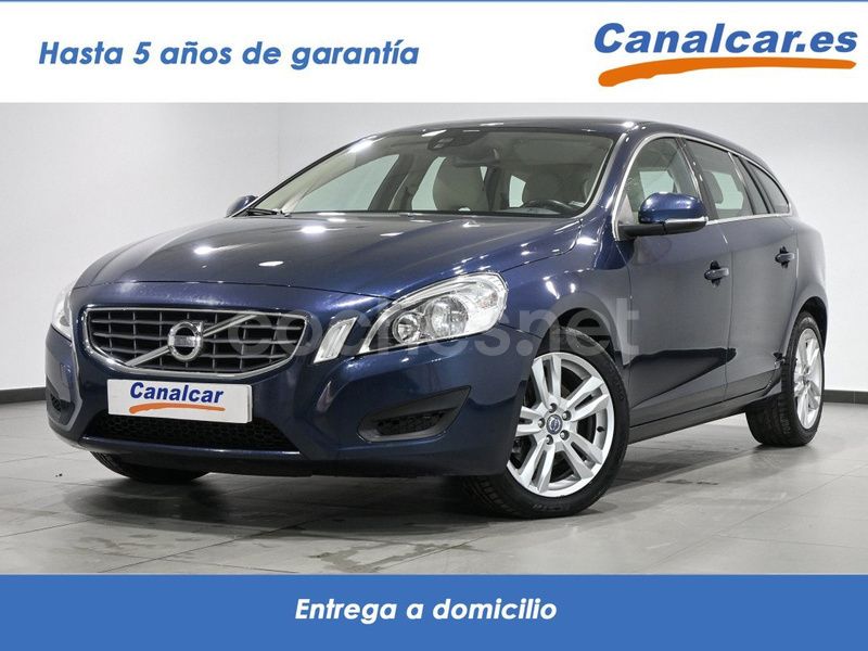 Azul Usado 2013 Volvo V60 Momentum Familiar | 11.590 € (Un poco caro) - Imagen 1/4