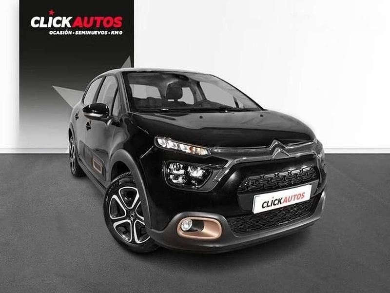 Usado Citroën C3 83 CV (61 kW) 2023 Negro Utilitario