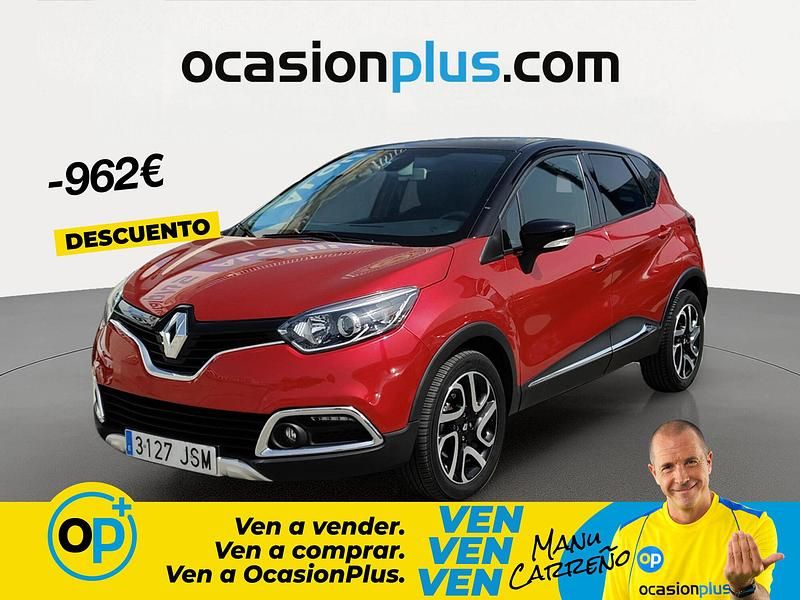 Usado Renault Captur Life 90 CV (66 kW) 2016 Rojo SUV