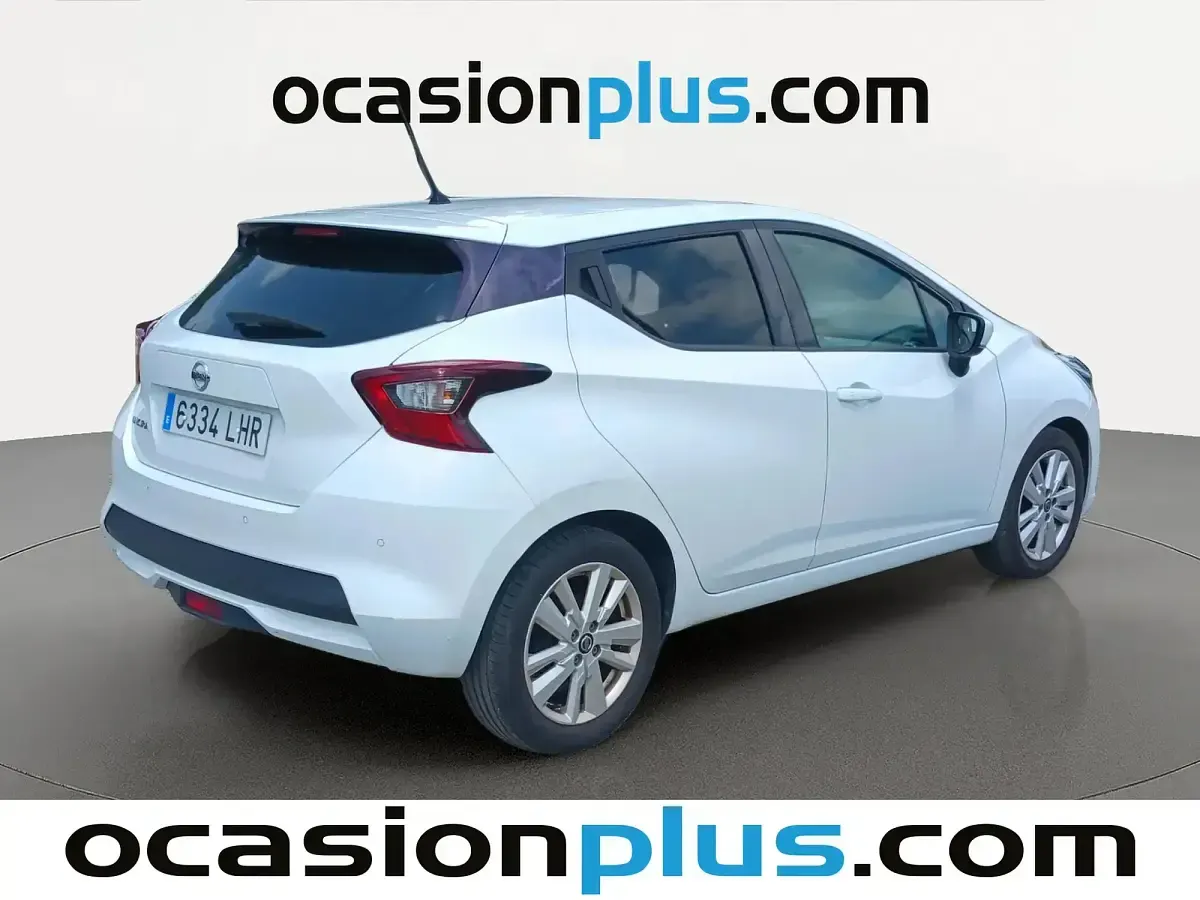 Usado Nissan Micra N-Connecta 100 CV (73 kW) 2020 Blanco Utilitario