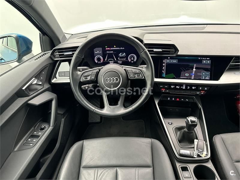 Usado Audi A3 Premium 150 CV (110 kW) 2021 Azul Berlina