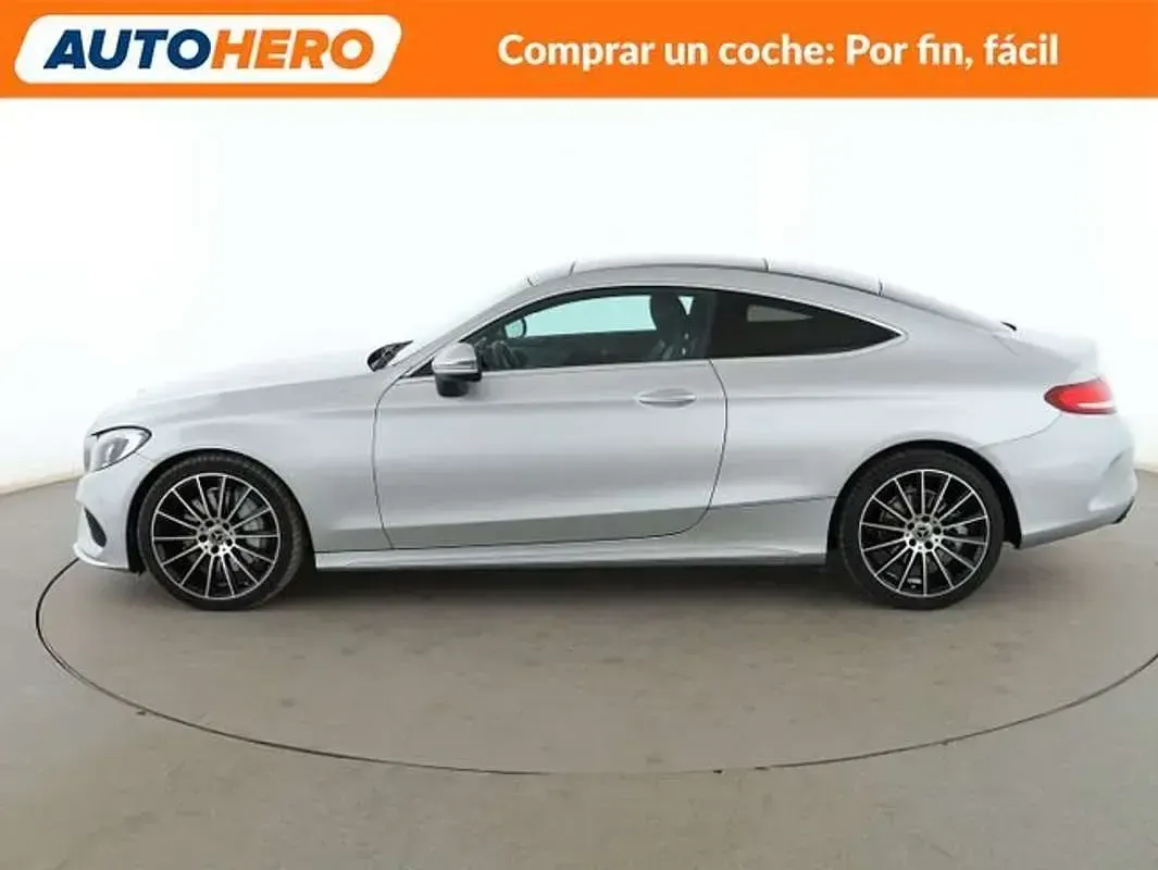 Usado Mercedes C250 205 CV (150 kW) 2018 Gris Coupe