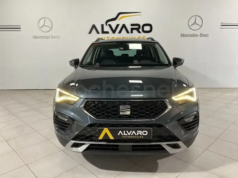 Usado Seat Ateca Style 110 CV (80 kW) 2021 Gris / plata SUV