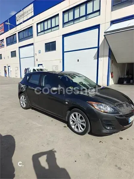 Usado Mazda 3 Active 109 CV (80 kW) 2009 Negro Berlina