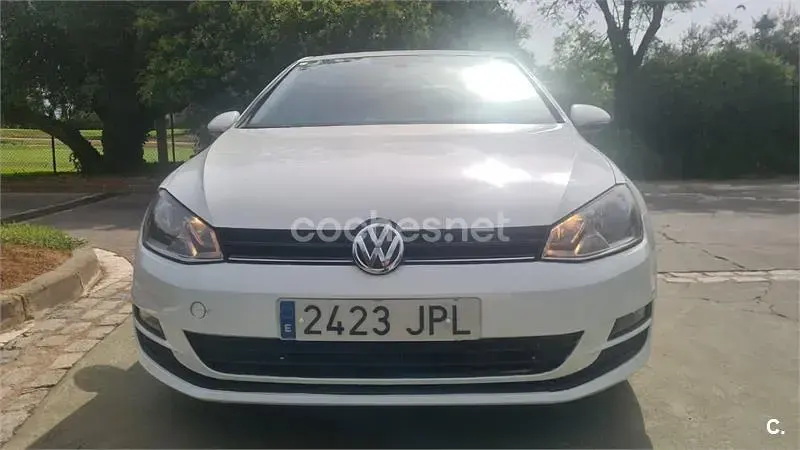 Usado VW Golf VII Edition 110 CV (80 kW) 2016 Blanco Familiar
