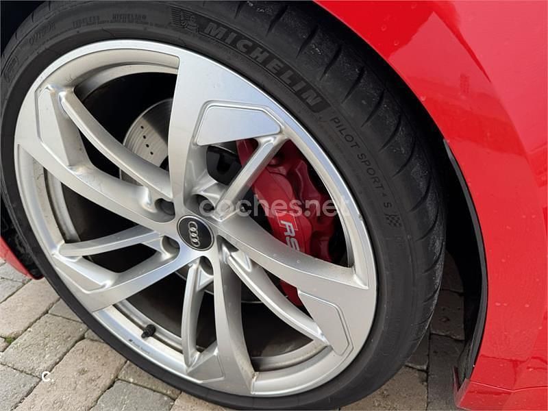 Usado Audi RS5 450 CV (330 kW) 2018 Rojo Coupe