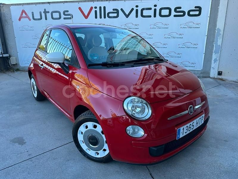 Rojo Usado 2013 Fiat 500 Lounge Berlina | 7600 € (Un poco caro) - Imagen 1/4