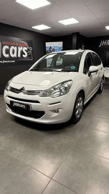 Usado Citroën C3 PureTech 68 CV (50 kW) 2015 Blanco Utilitario