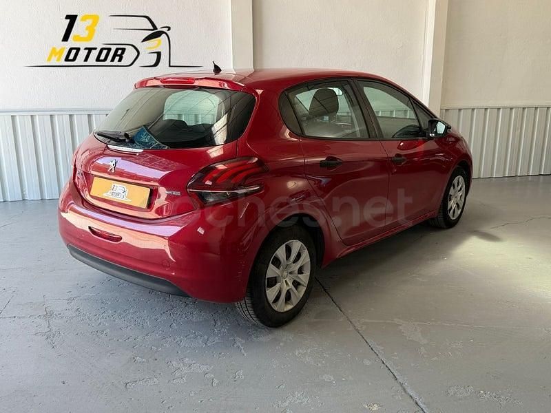 Usado Peugeot 208 Access 68 CV (50 kW) 2016 Rojo Utilitario