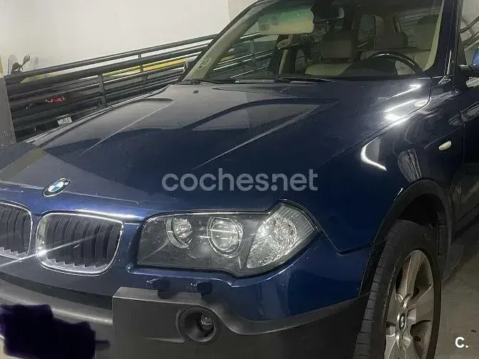 Usado BMW X3 150 CV (110 kW) 2006 Azul SUV