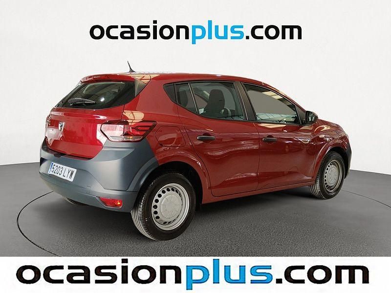 Usado Dacia Sandero Acces 67 CV (49 kW) 2022 Rojo Utilitario