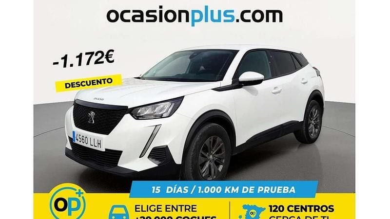 Usado Peugeot 2008 Active 101 CV (74 kW) 2020 Blanco SUV