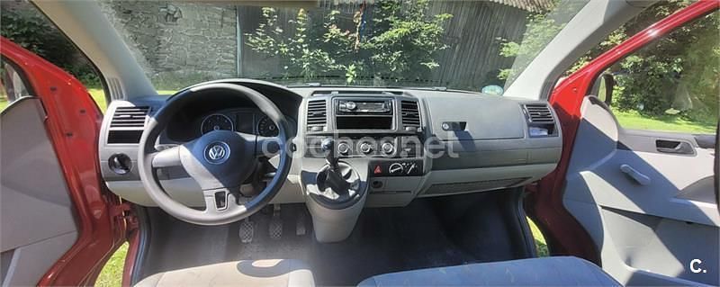 Usado VW Transporter 102 CV (75 kW) 2013 Rojo Van