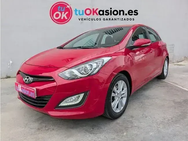 Brugt Hyundai i30 110 HK (80 kW) 2014 Rød