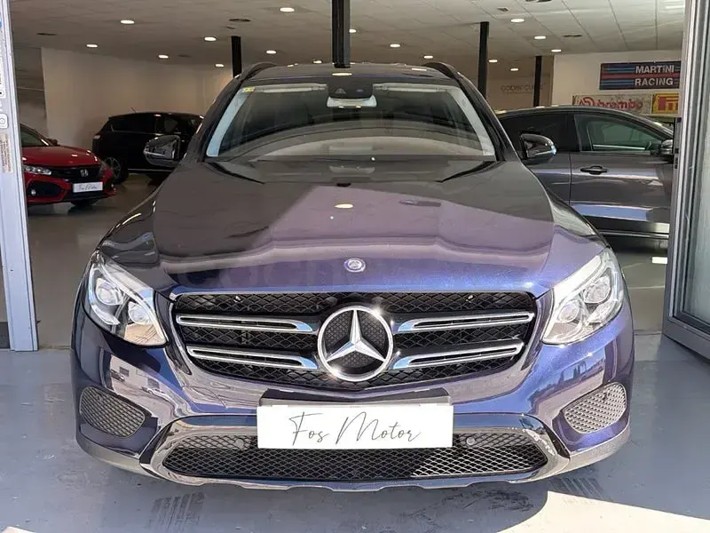Usado Mercedes GLC220 Exclusive 170 CV (125 kW) 2016 Azul SUV