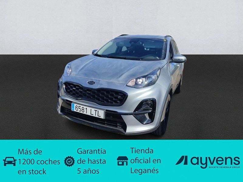 Gris plata Usado 2021 Kia Sportage SUV | 18.400 € (Precio justo) - Imagen 1/4