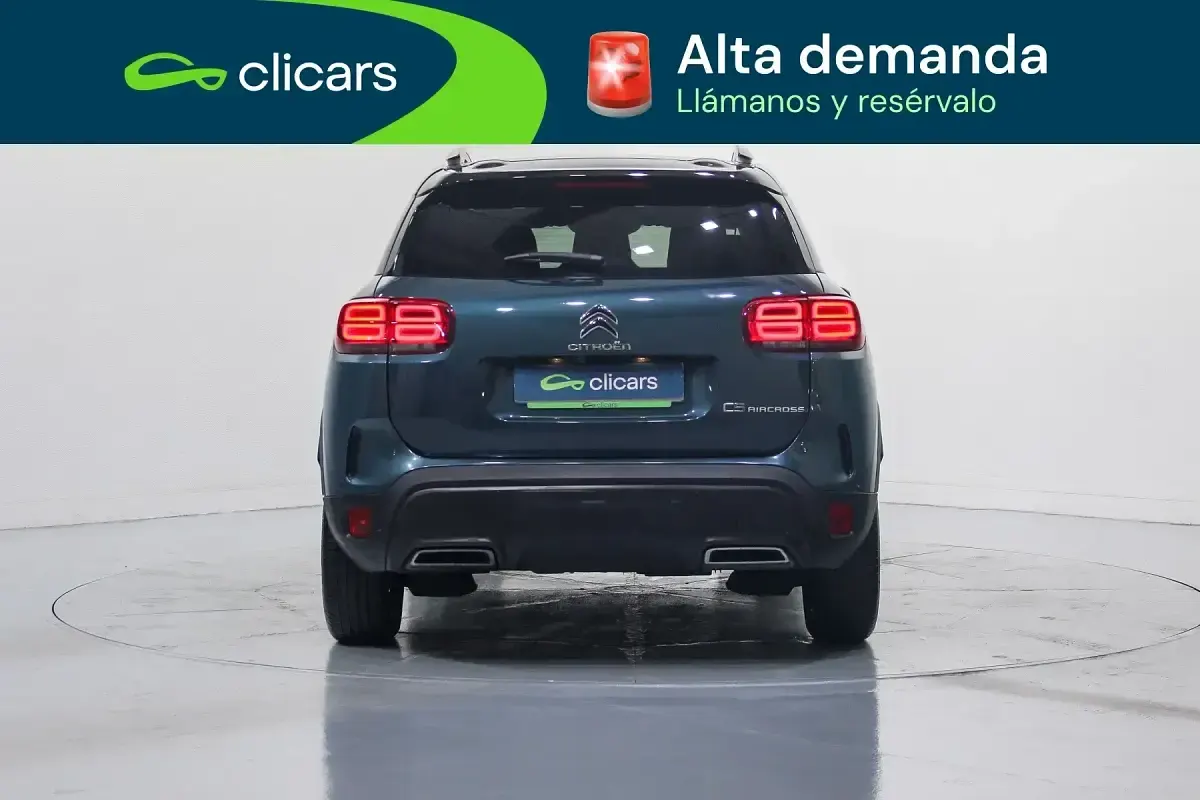 Usado Citroën C5 Aircross Shine 131 CV (96 kW) 2019 Verde SUV