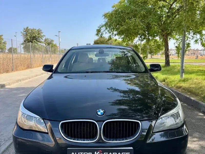 Usado BMW 520 163 CV (119 kW) 2006 Negro Berlina
