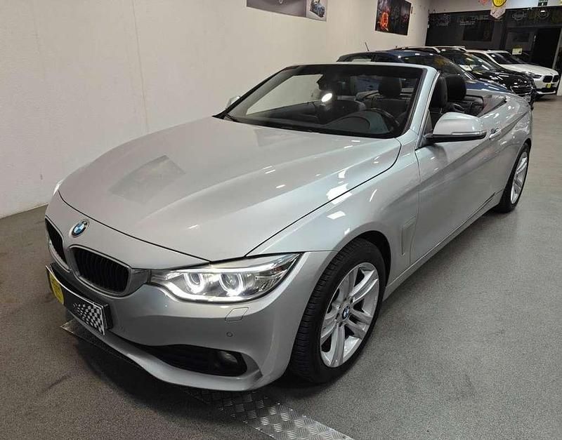 Usado BMW 420 184 HP (135 kW) 2014 Cinzento Cabrios