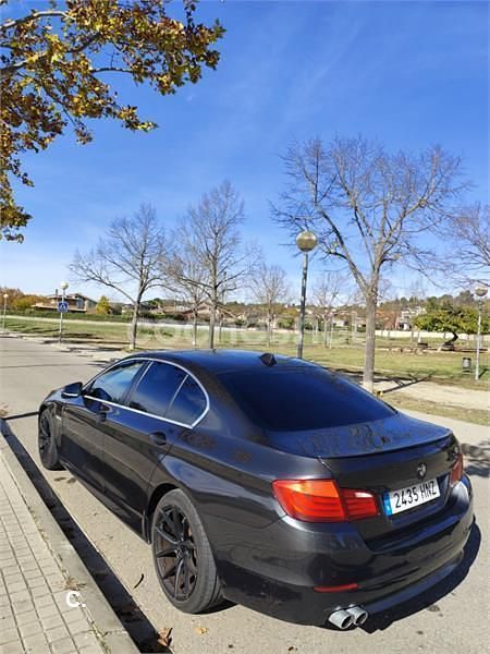 Usado BMW 520 Efficient Dynamics 184 CV (135 kW) 2013 Negro Berlina
