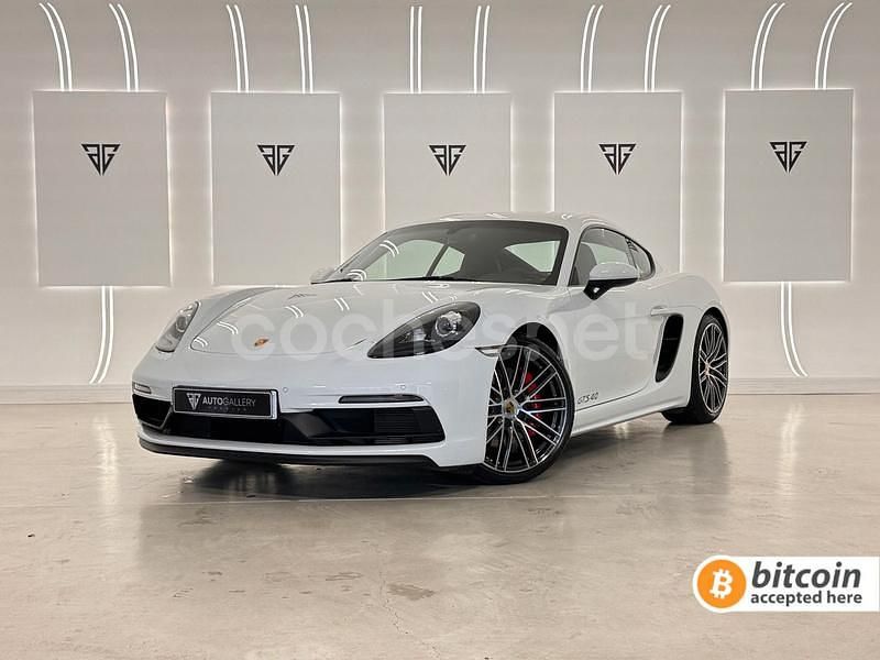Blanco Usado 2021 Porsche 718 Cayman GTS Coupe | 94.900 € - Imagen 1/4