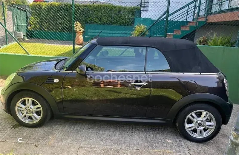 Usado Mini One Cabriolet 98 CV (72 kW) 2013 Verde Descapotable
