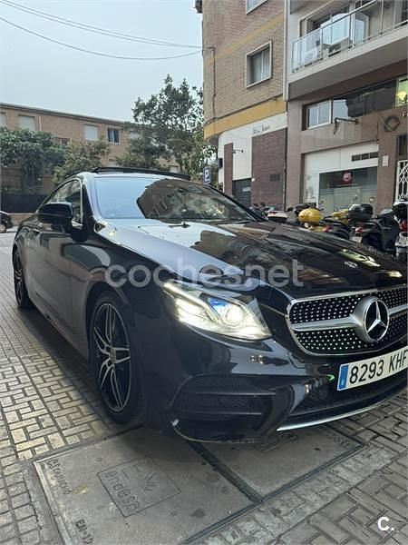 Usado Mercedes E220 194 CV (142 kW) 2018 Negro Coupe