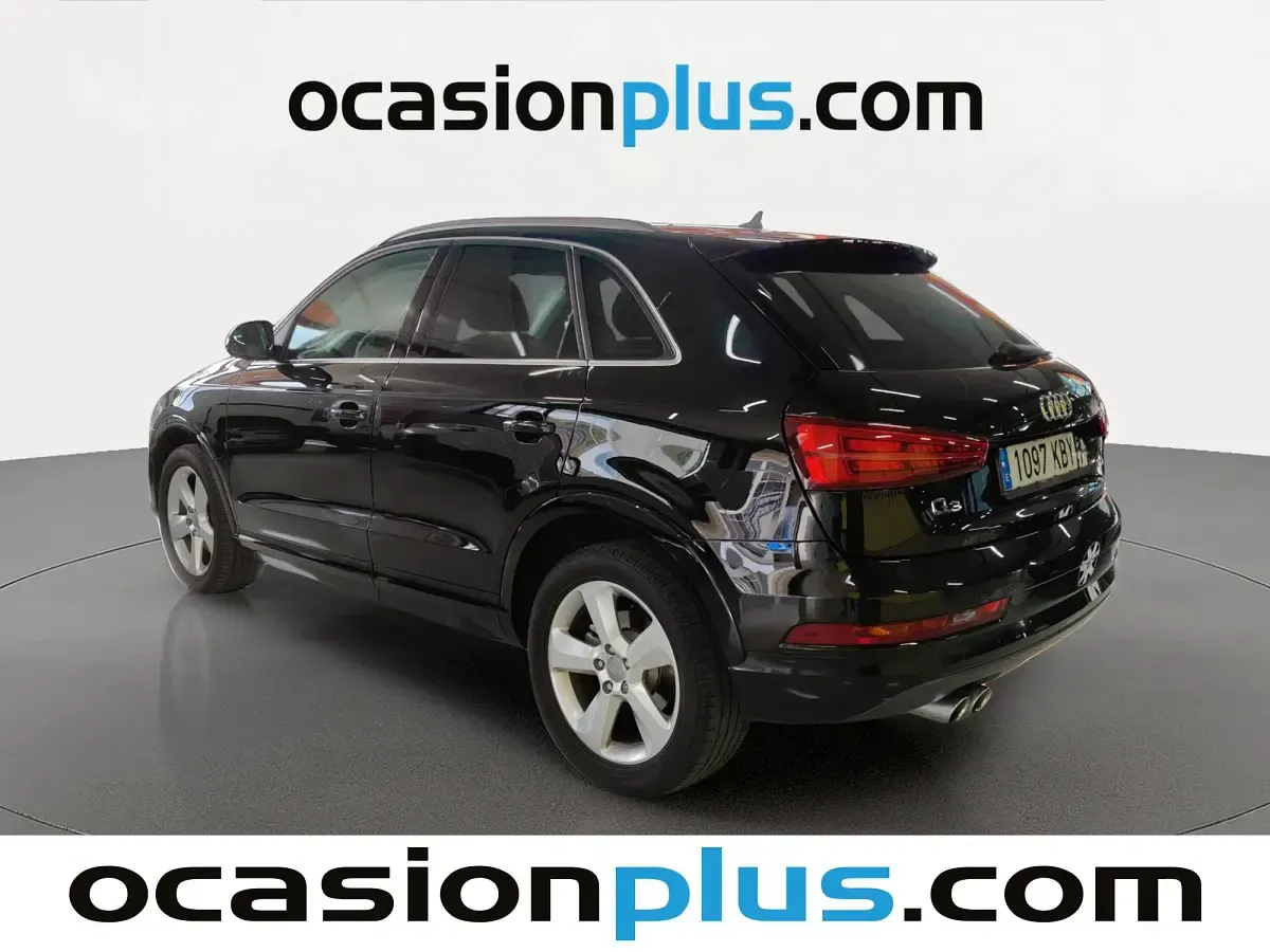 Usado Audi Q3 Sport 150 CV (110 kW) 2017 Negro SUV