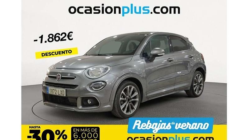 Gris Usado 2022 Fiat 500X Dolcevita SUV | 18.628 € (Un poco caro) - Imagen 1/4
