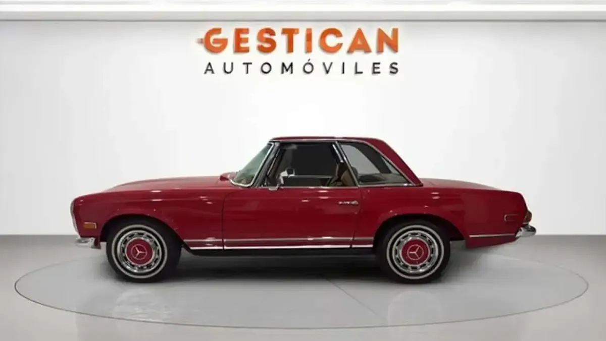 Usado Mercedes SL280 170 CV (125 kW) 1970 Rojo Berlina