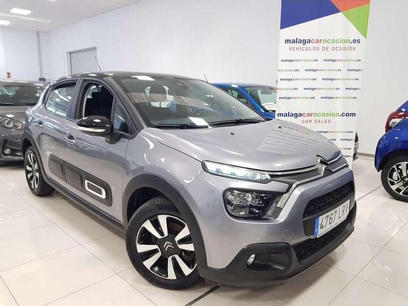Usado Citroën C3 Feel 82 CV (60 kW) 2021 Gris Utilitario