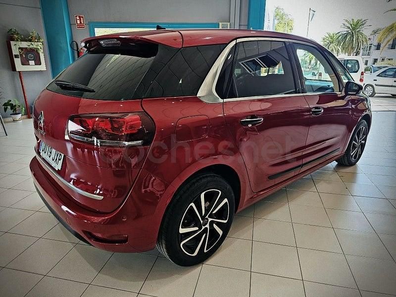 Usado Citroën C4 Picasso Feel 120 CV (88 kW) 2017 Granate Monovolumen