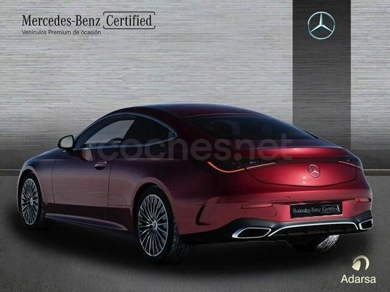 Usado Mercedes CLE200 204 CV (150 kW) 2024 Rojo Coupe